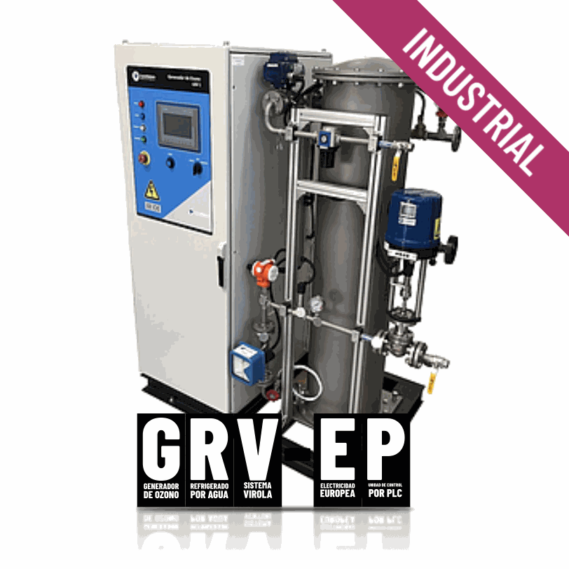 Générateurs d'ozone industriels gamme GRV-EP