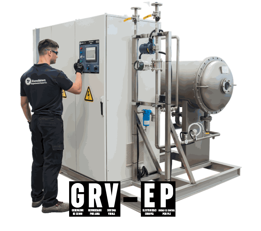 Gama Generador de ozono profesional