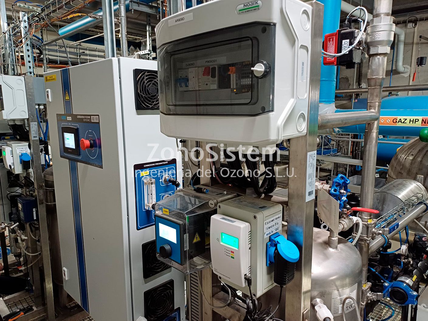 <b>Entreprise d'embouteillage de vin à l'ozone, </b>Espagne