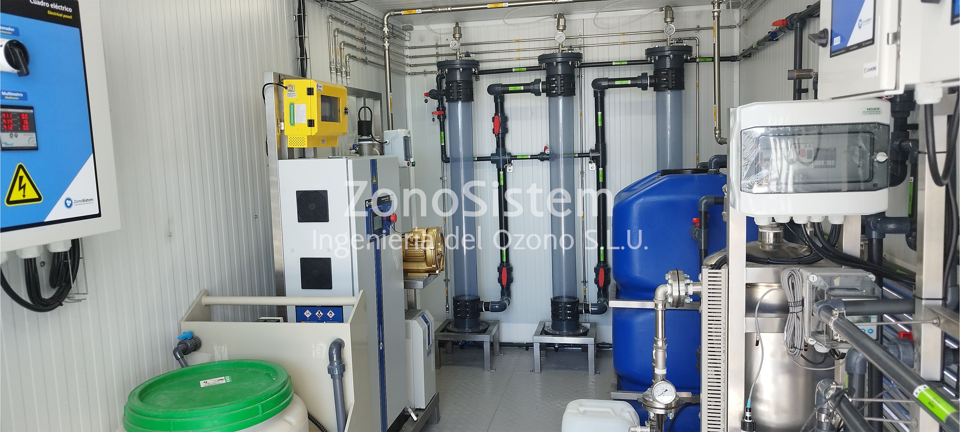 Planta Piloto Tratamiento Terciario y Cuaternario Agua Residual Urbana