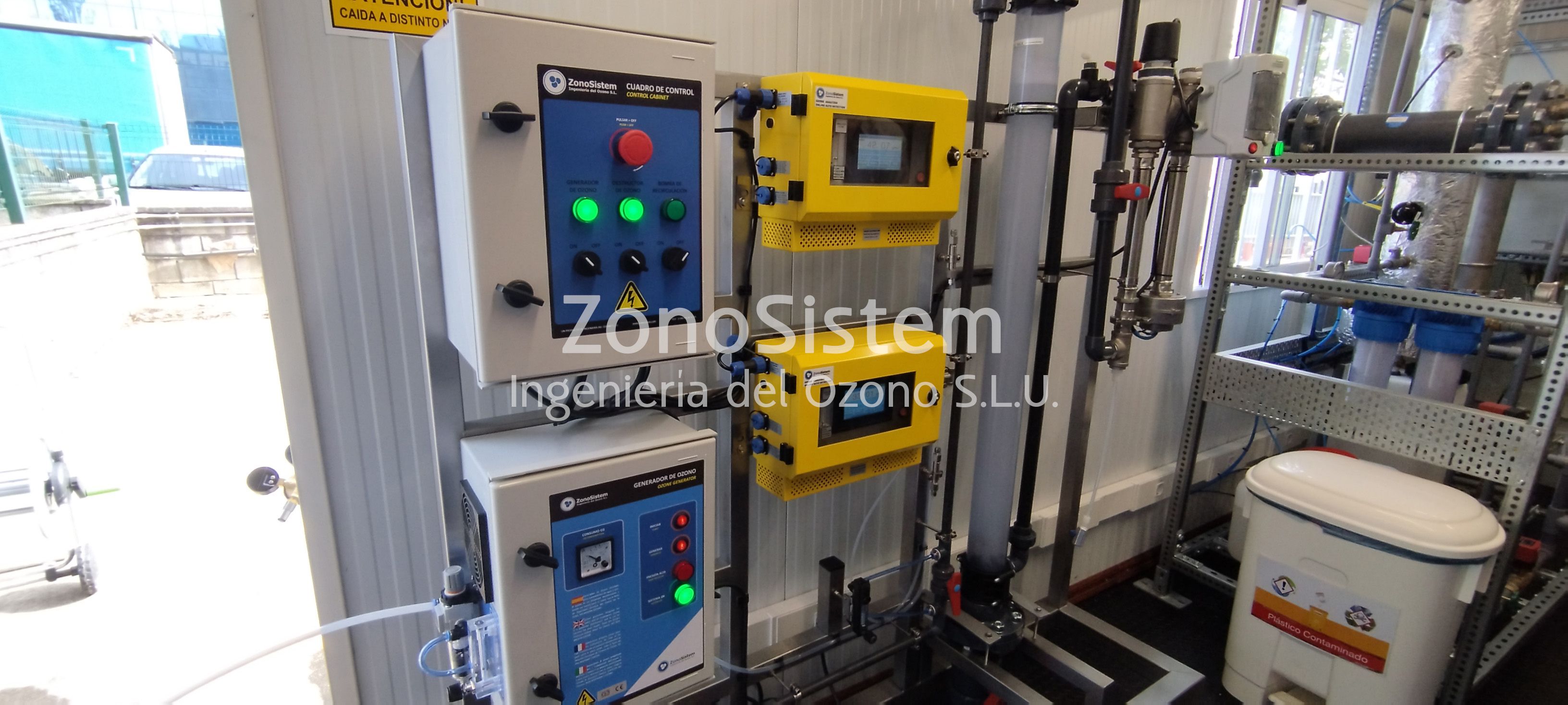 Planta Piloto Tratamiento de Fangos EDAR urbana