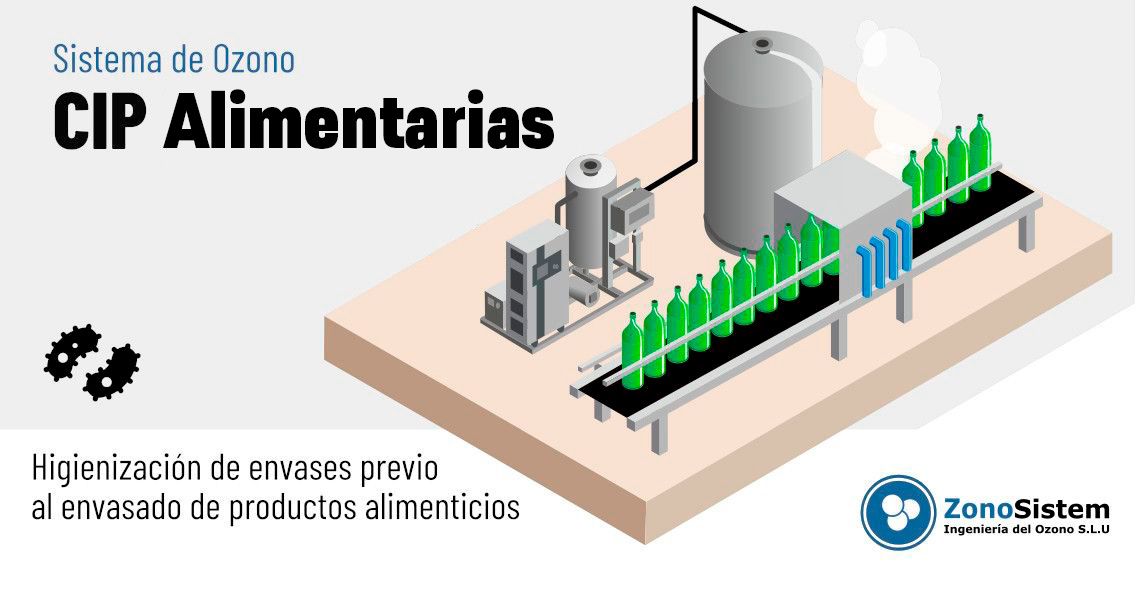 Ozone pour l'embouteillage et le NEP alimentaire