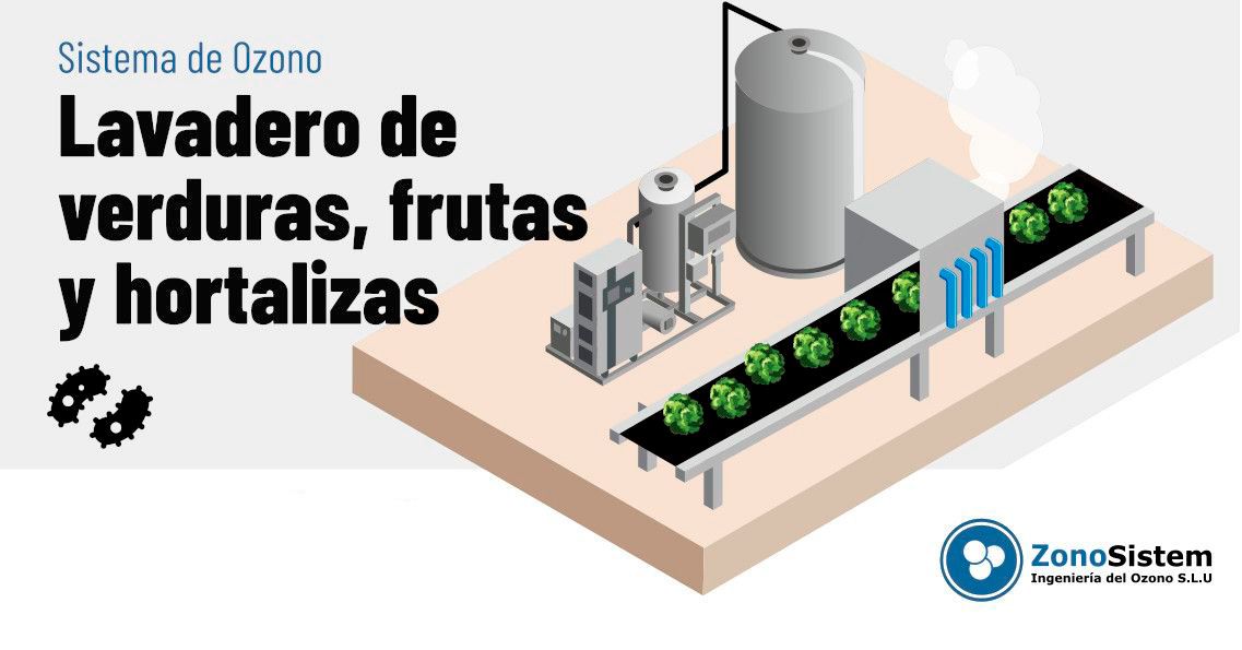 Ozone pour laver les légumes, les fruits et les légumes