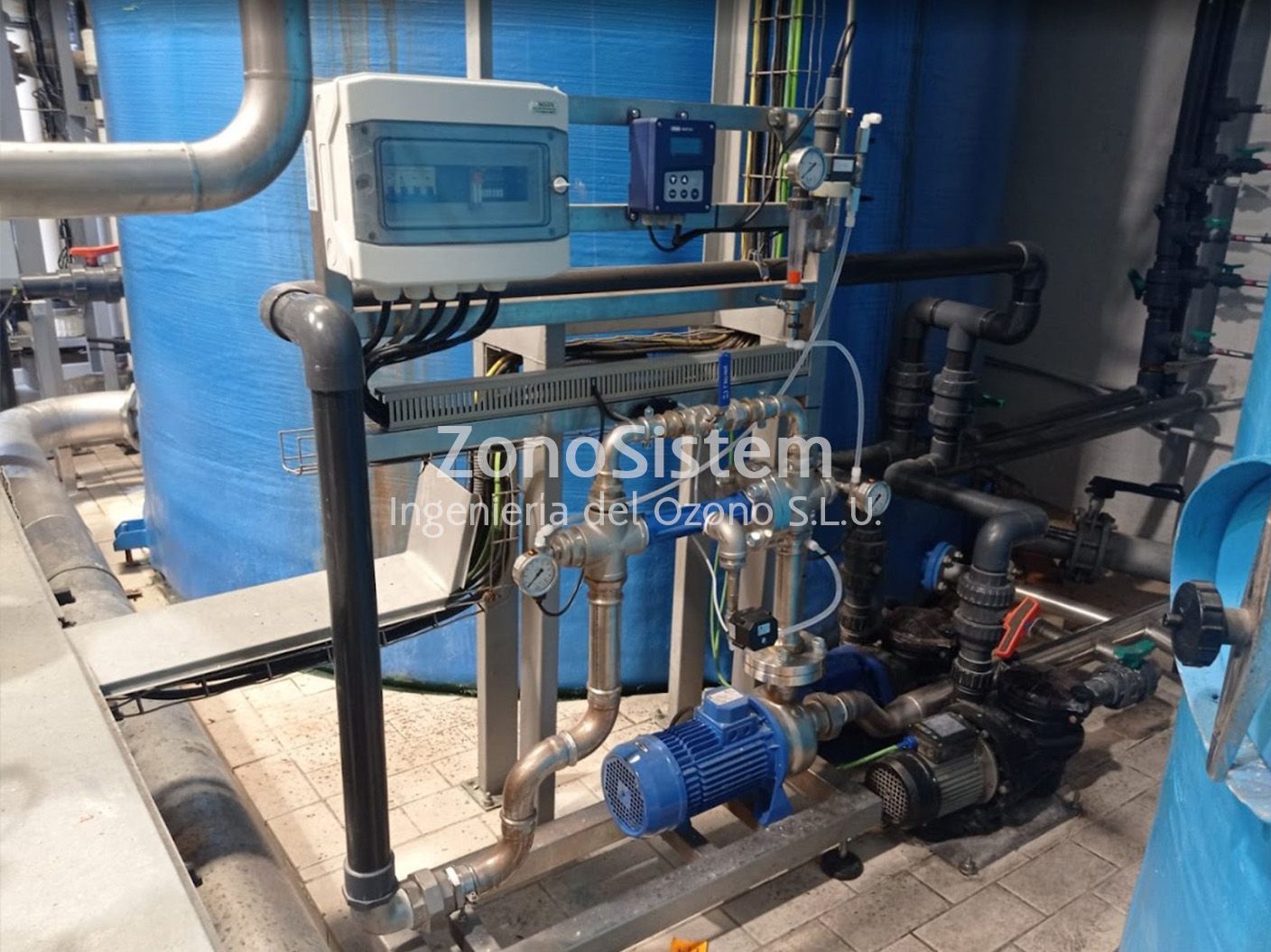 Dissolved ozone and Redox control in pretreatment of Industrial WTP