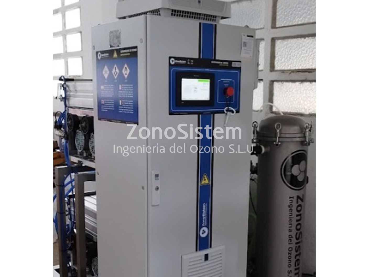 Ozone Industrial WTP Paper Industry.