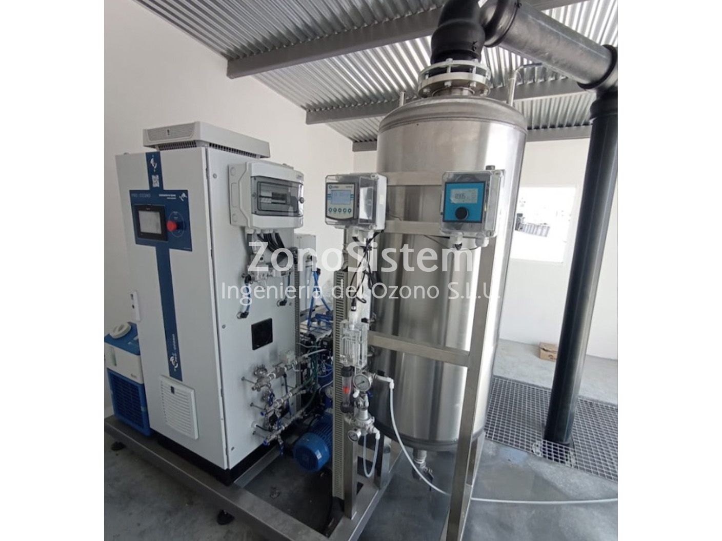 Ozone in WTP of canning industry. 