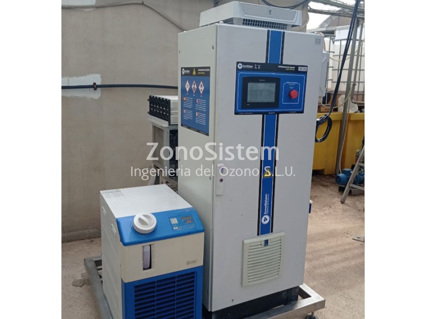 Ozone in WTP of meat industry. 