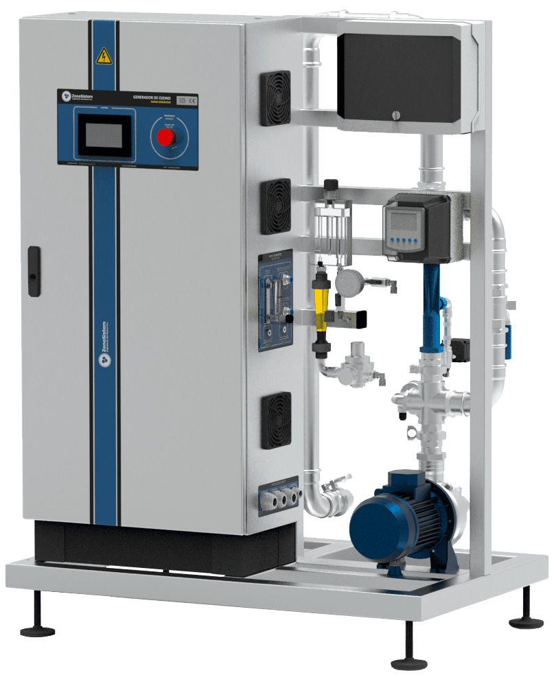 ozone generator hydro plant HIDRO V GZO range ZonoSistem