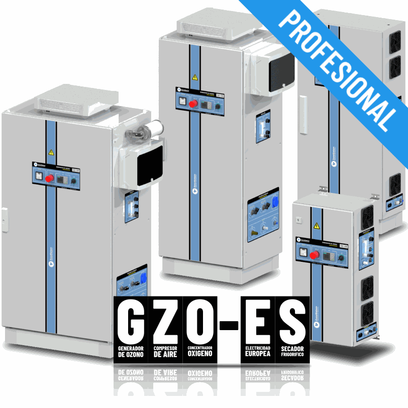 Générateurs d'ozone professionnels Gamme GZO-ES