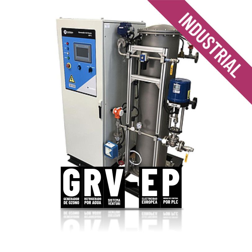 Generadores de ozono industrial gama GRV-EP