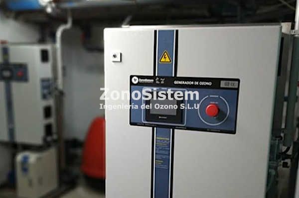 Ozono para piscifactoría, España