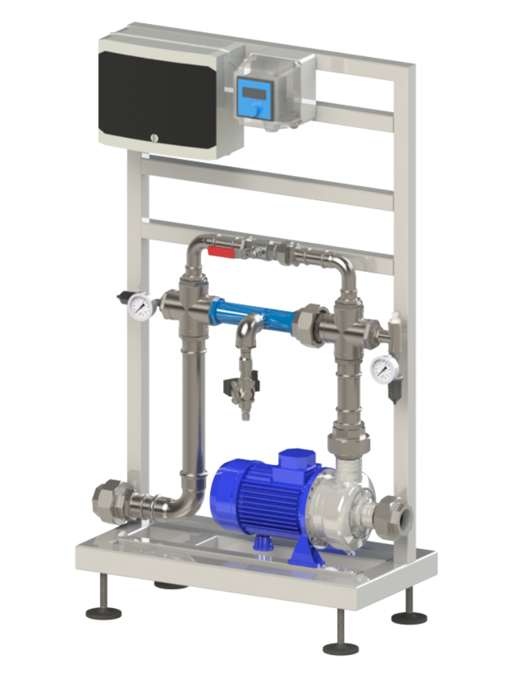 HIDRO V 84.522 Usine d'injection pour diluer l'Ozone