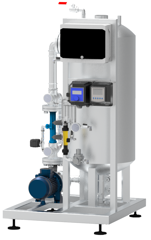 HIDRO VT 84.315 Impianto di ricircolo per diluire l'ozono