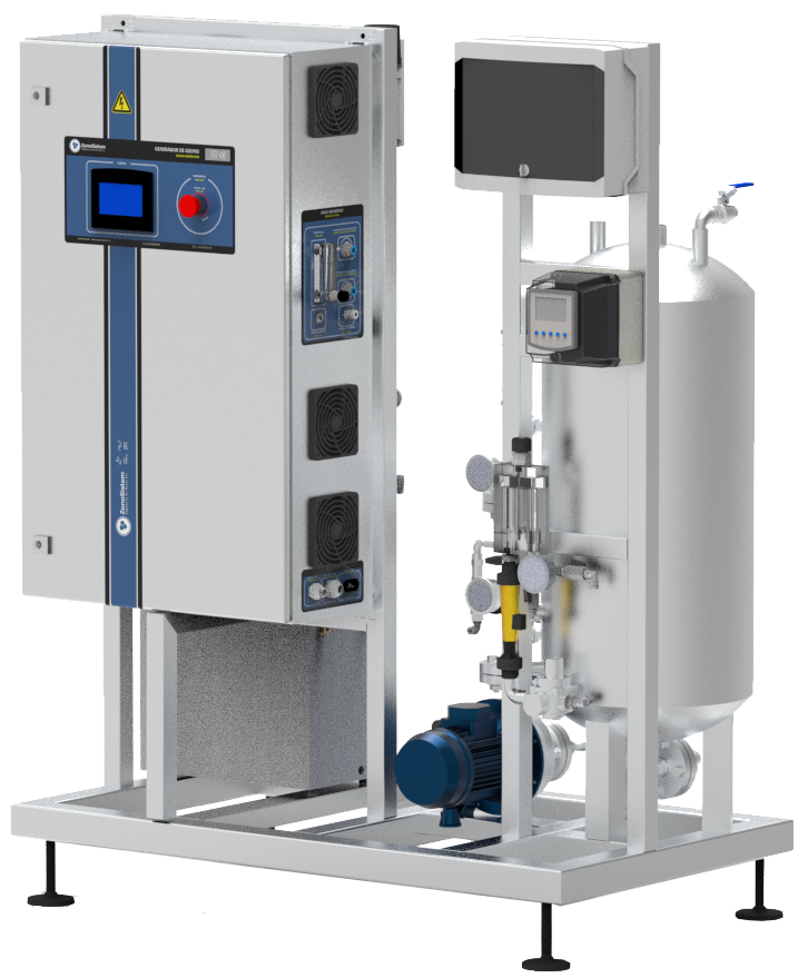 HIDRO VT GZO20-EPS Planta de ozônio profissional. V2