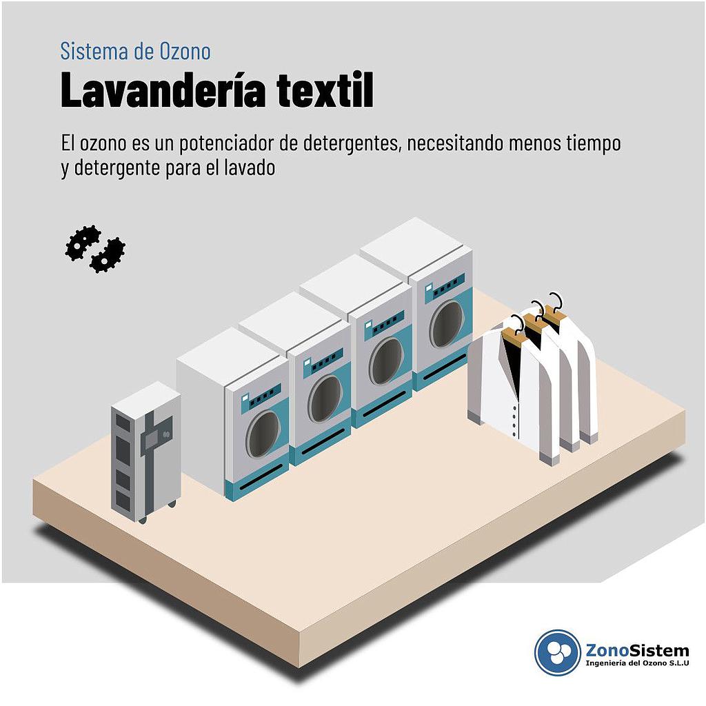 Utilisation de l'ozone en laverie & blanchisserie industrielles