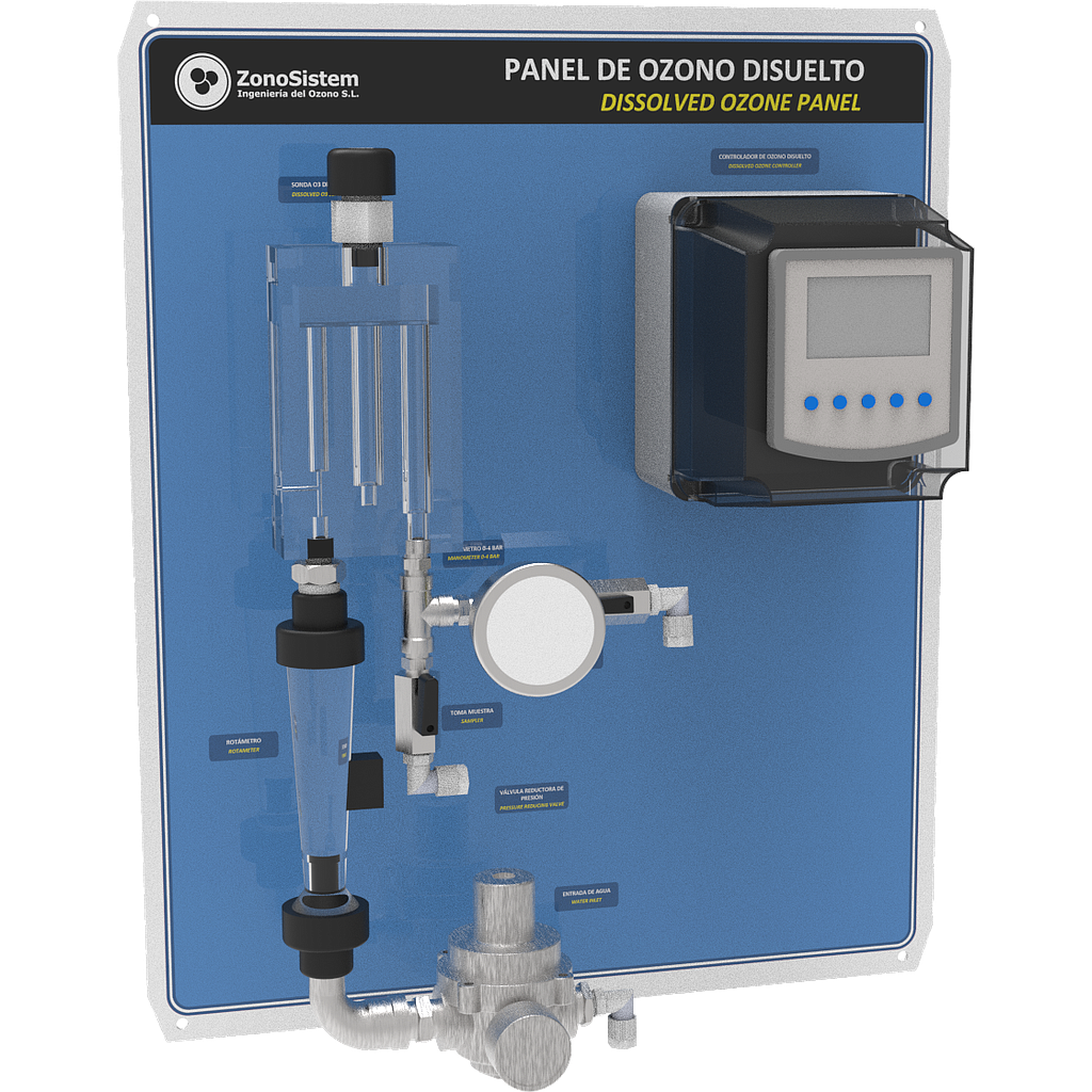 CRTL.PANEL DISSOLVED OZONE 20 PPM. AMMETER