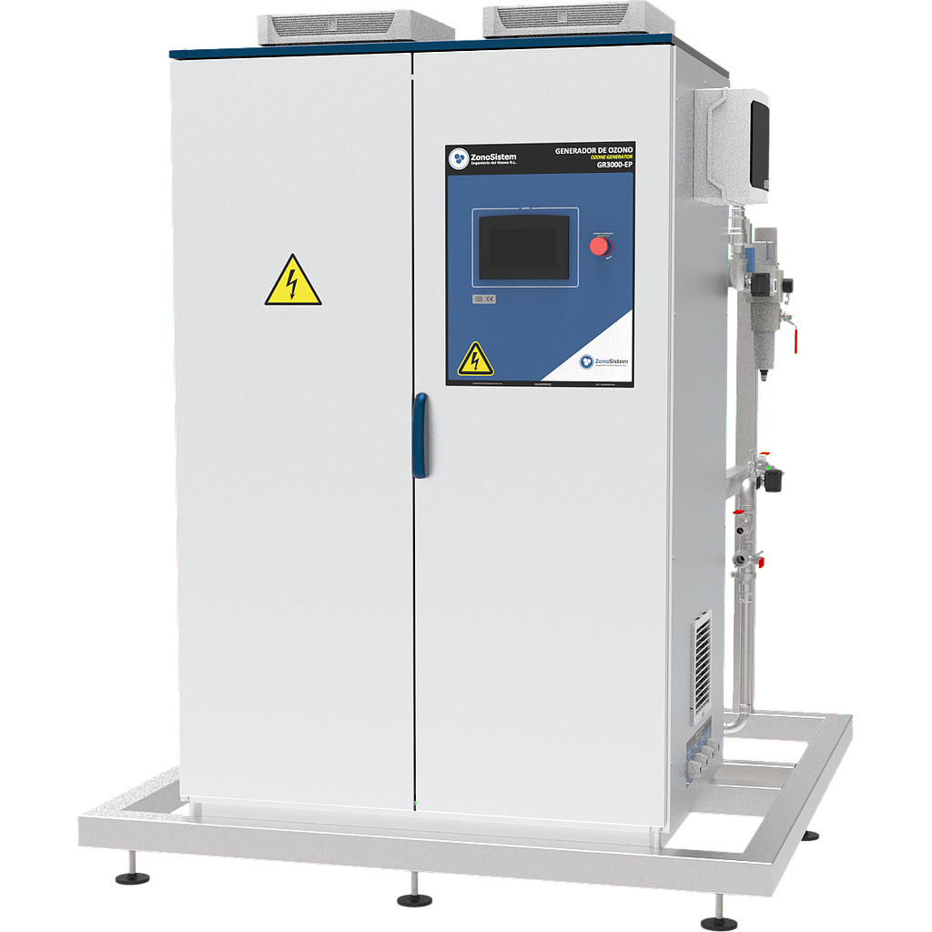 GR3000-EP Gerador de Ozono Industrial. V4