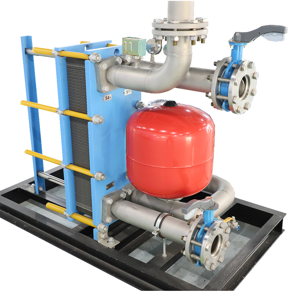 REFRIGERATION SYSTEM BY EXCHANGER 20M3/H - 10K