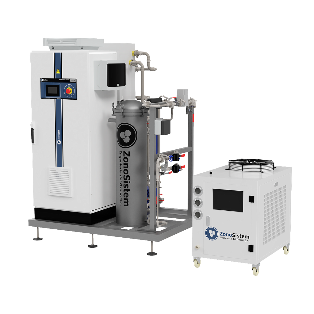 GRZO500-EPSF Gerador de ozônio industrial. V4